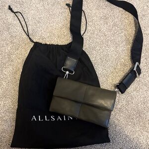 AllSaints Ezra Quilted Crossbody Bag